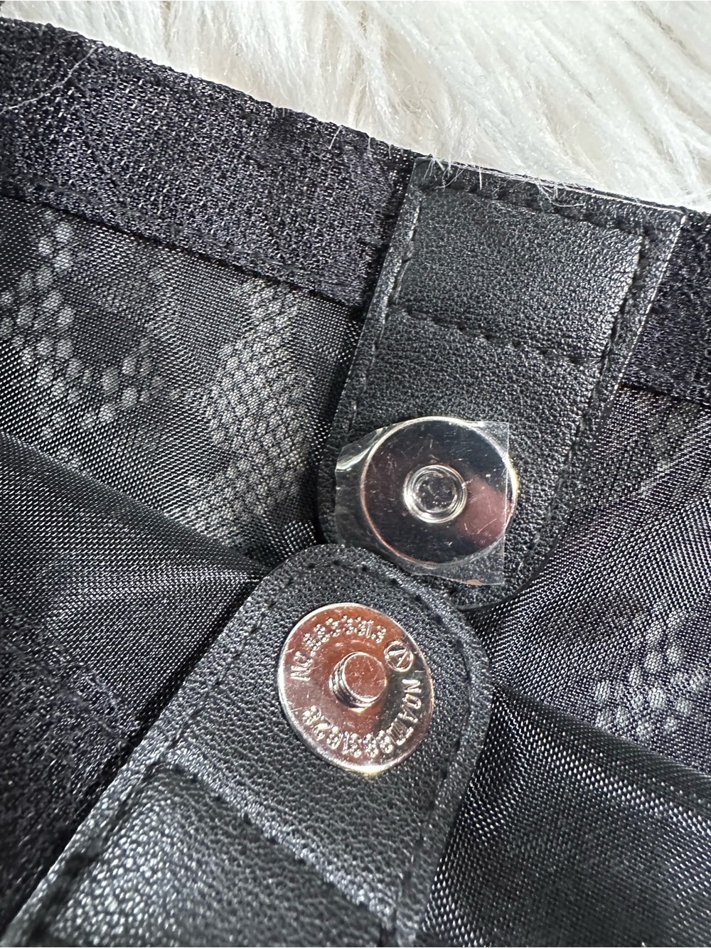 VS • Lace and Rhinestone Snap Closure Tote - Picture 9 of 17